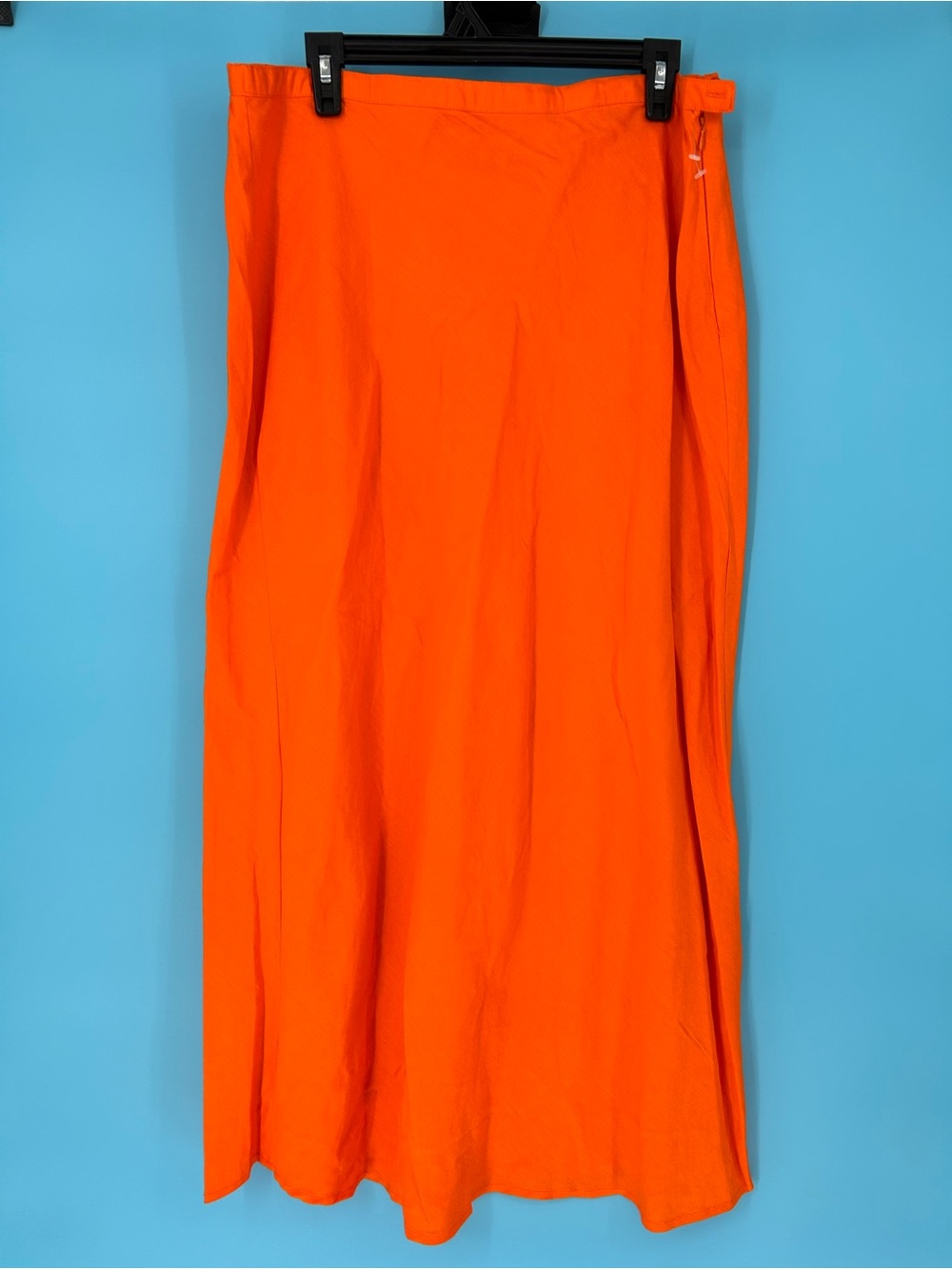 Caren Sport Bright Orange Maxi Skirt
